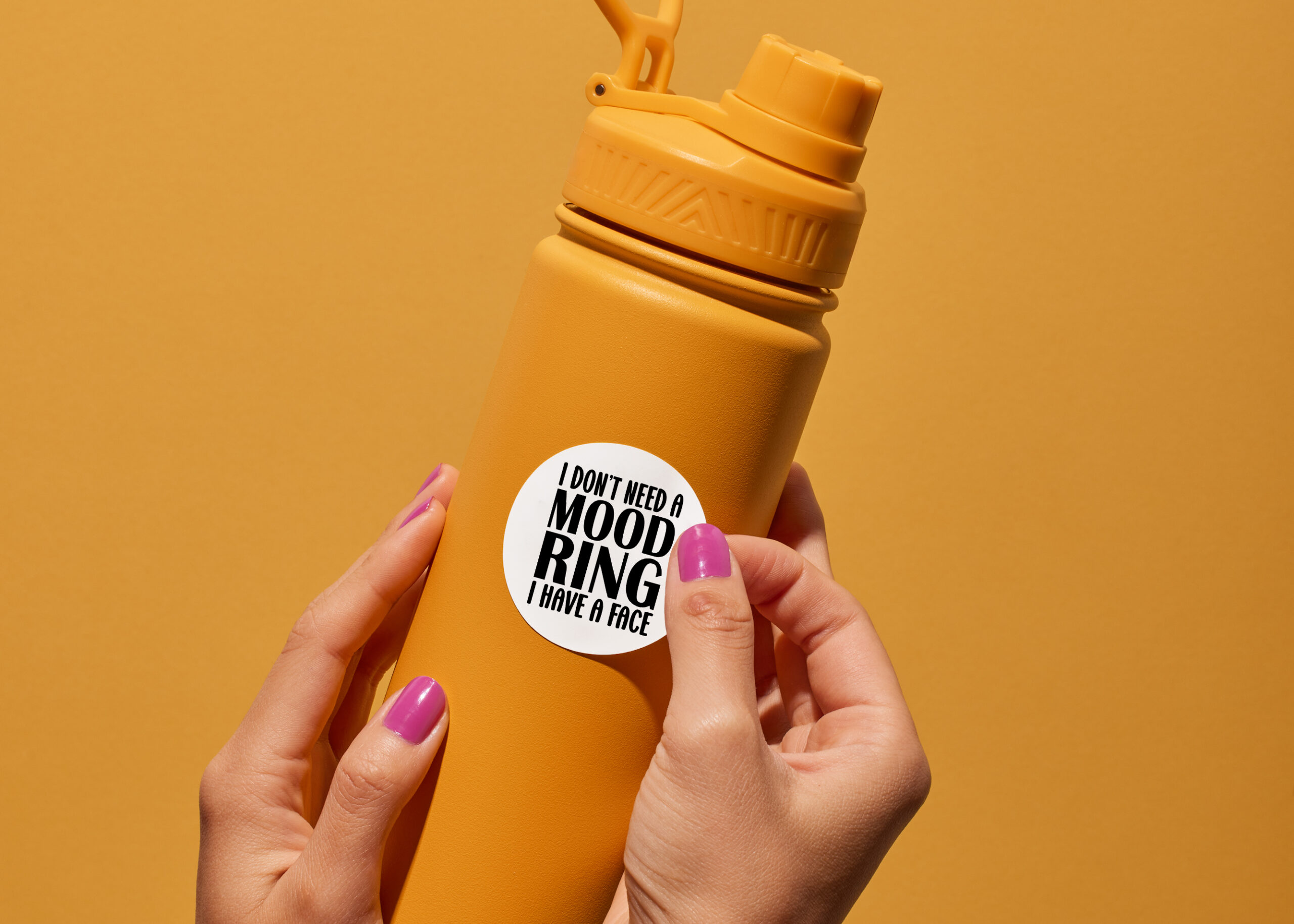 I Don't Need A Mood Ring Sticker (05)